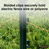 Fi-Shock 0.75-in x 2.52-ft Plastic Electric Fence Post
