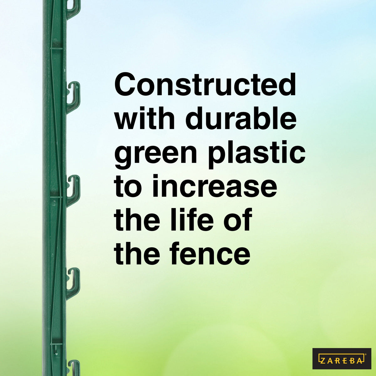 Fi-Shock 0.75-in x 2.52-ft Plastic Electric Fence Post