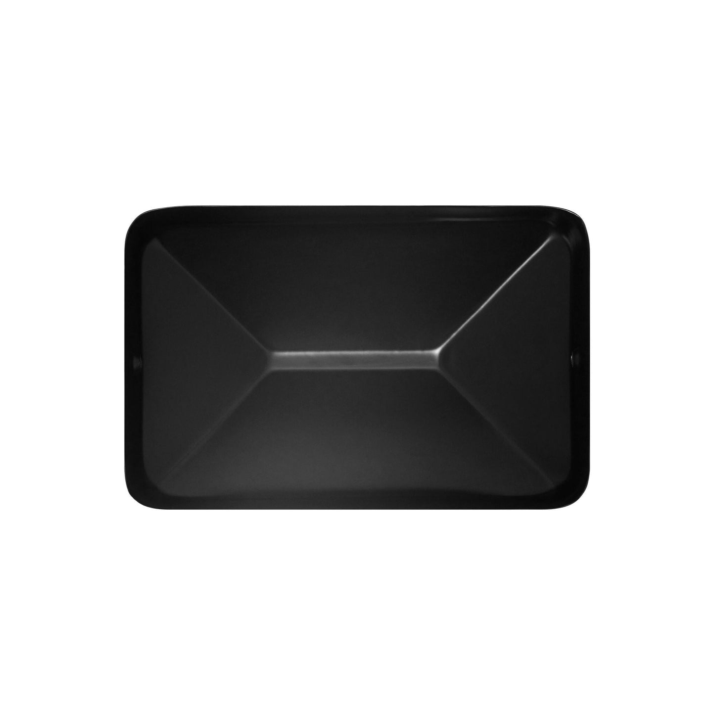 PERMAKAP 4-in x 6-in Black Stainless Steel Pyramid Black Stainless Steel Deck Post Cap