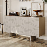 Clihome 15.75-in W x 30.71-in H Mdf White Freestanding Utility Storage Cabinet