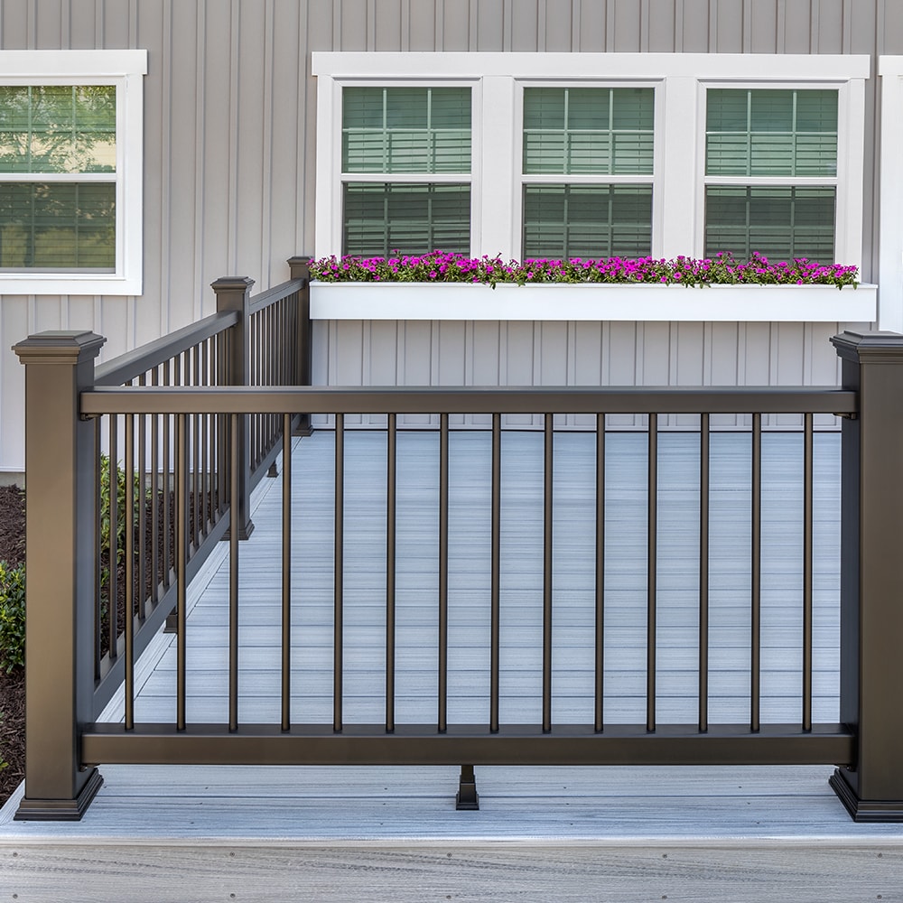 Trex 4.5-in x 4.5-in x 4-ft Charcoal Black Composite Deck Post Sleeve