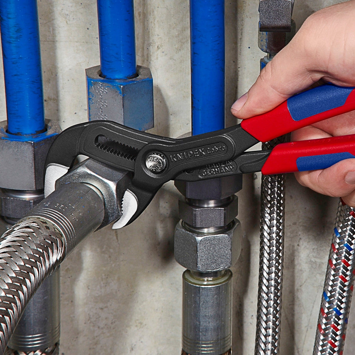 KNIPEX Cobra 10-in V-Jaw Pliers