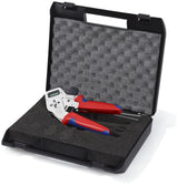 KNIPEX 10.8-in Electrical Crimping Pliers with Digital Display