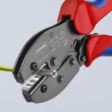 KNIPEX 8.55-in Electrical Crimping Pliers, Comfort Grip