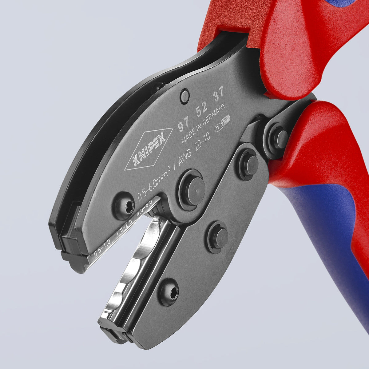 KNIPEX 8.55-in Crimping Pliers, 97 52 37