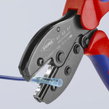 KNIPEX 8.55-in Crimping Pliers, 97 52 37