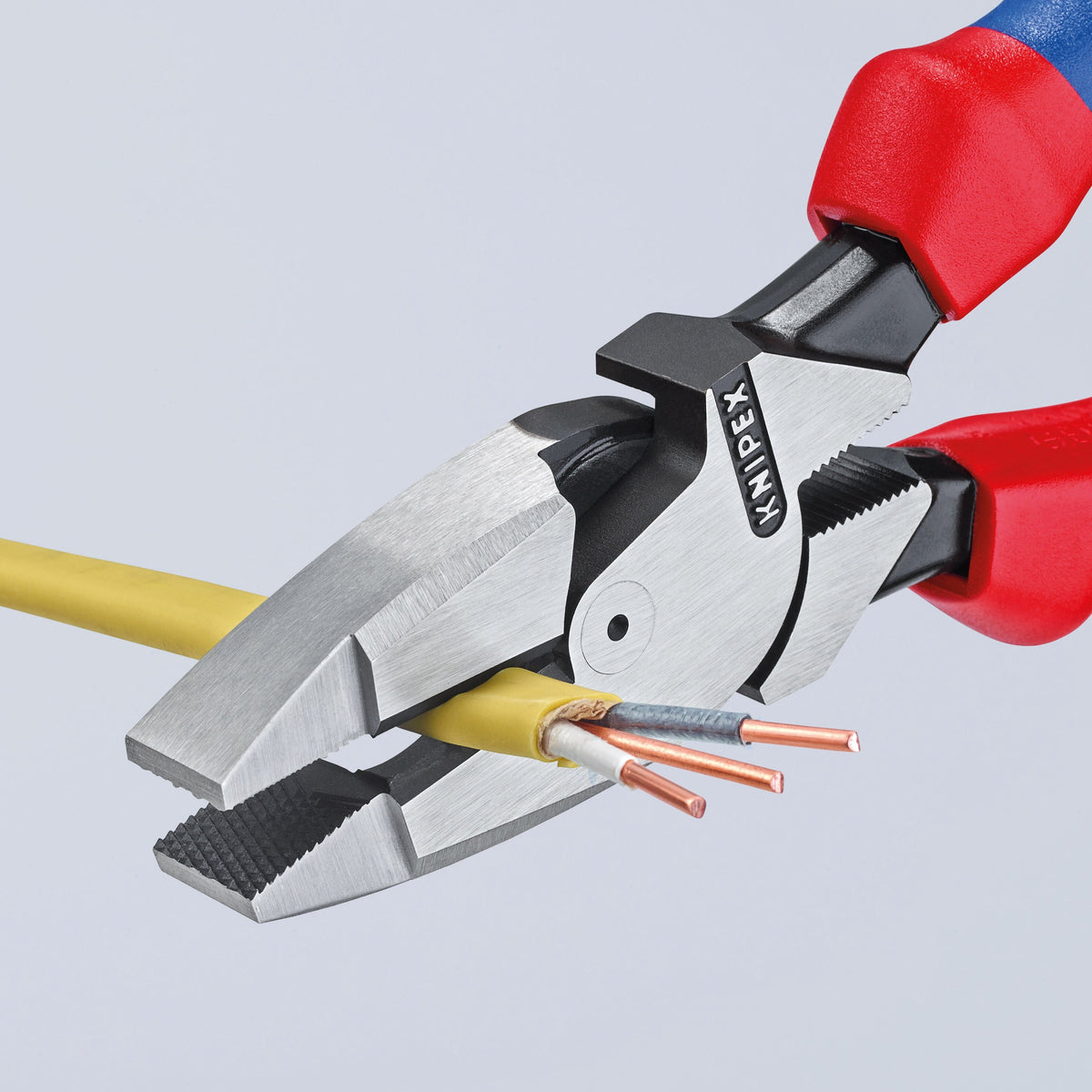 KNIPEX 9.5-in Lineman Cutting Pliers with Tether Attachment