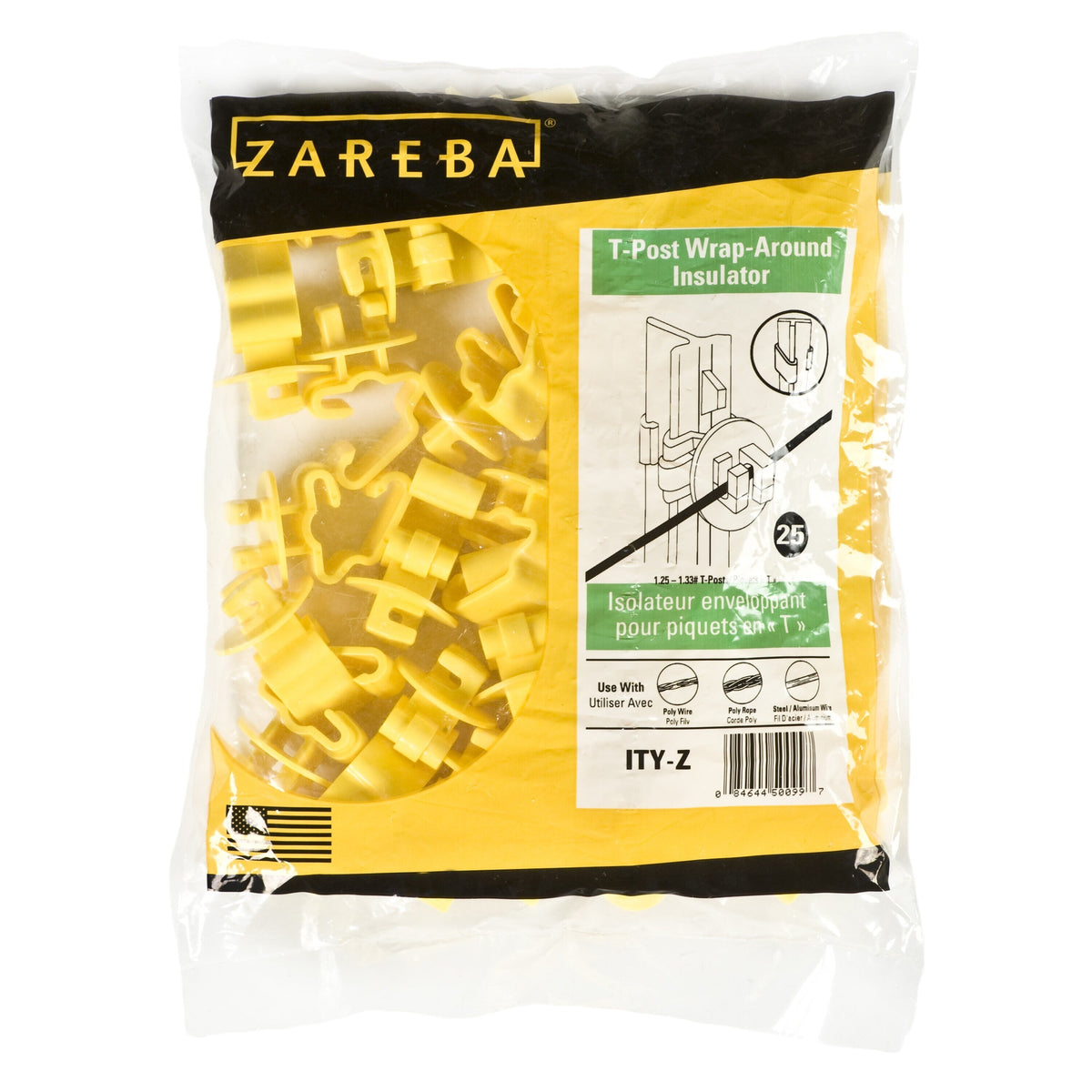 Zareba Systems 25-Pack T-post Electric Fence Insulator