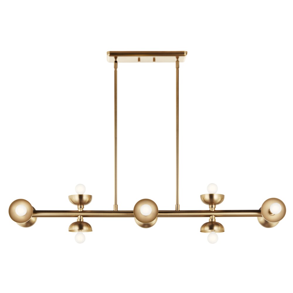 Kichler Palta 10-Light Gold Modern/Contemporary Chandelier
