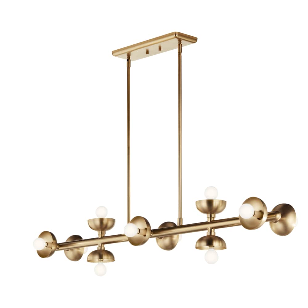 Kichler Palta 10-Light Gold Modern/Contemporary Chandelier