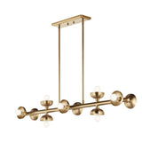 Kichler Palta 10-Light Gold Modern/Contemporary Chandelier