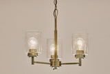 Kichler Winslow 3-Light Gold Industrial Chandelier