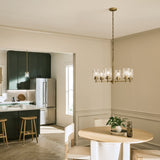 Kichler Winslow 6-Light Gold Industrial Chandelier