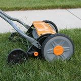 Fiskars StaySharp 17 in.  Manual Push Walk Behind Non-Electric Reel Mower