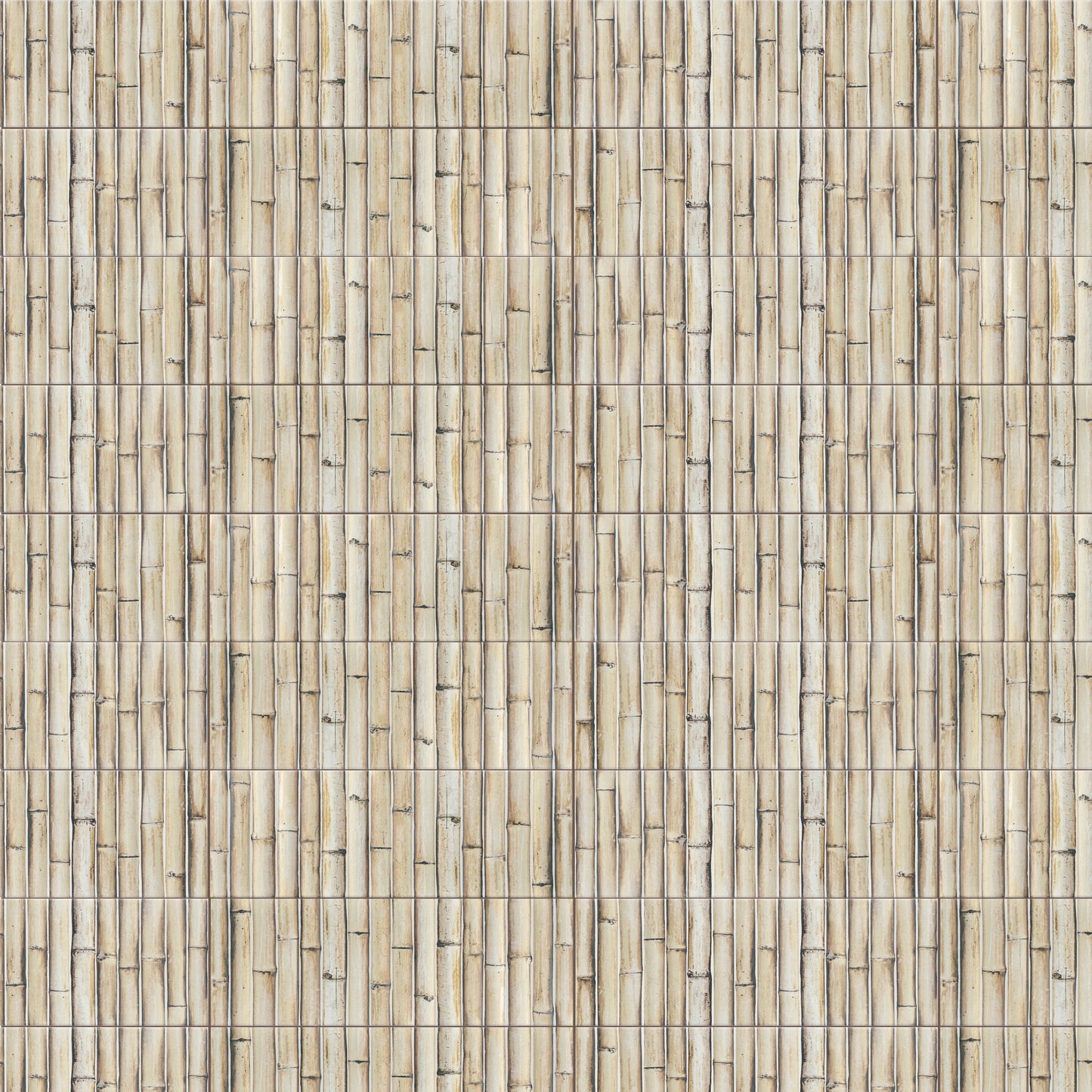 Affinity Tile Bamboo Haven Sandy White 6-in x 12-in Matte Ceramic Wood look Wall Tile product image