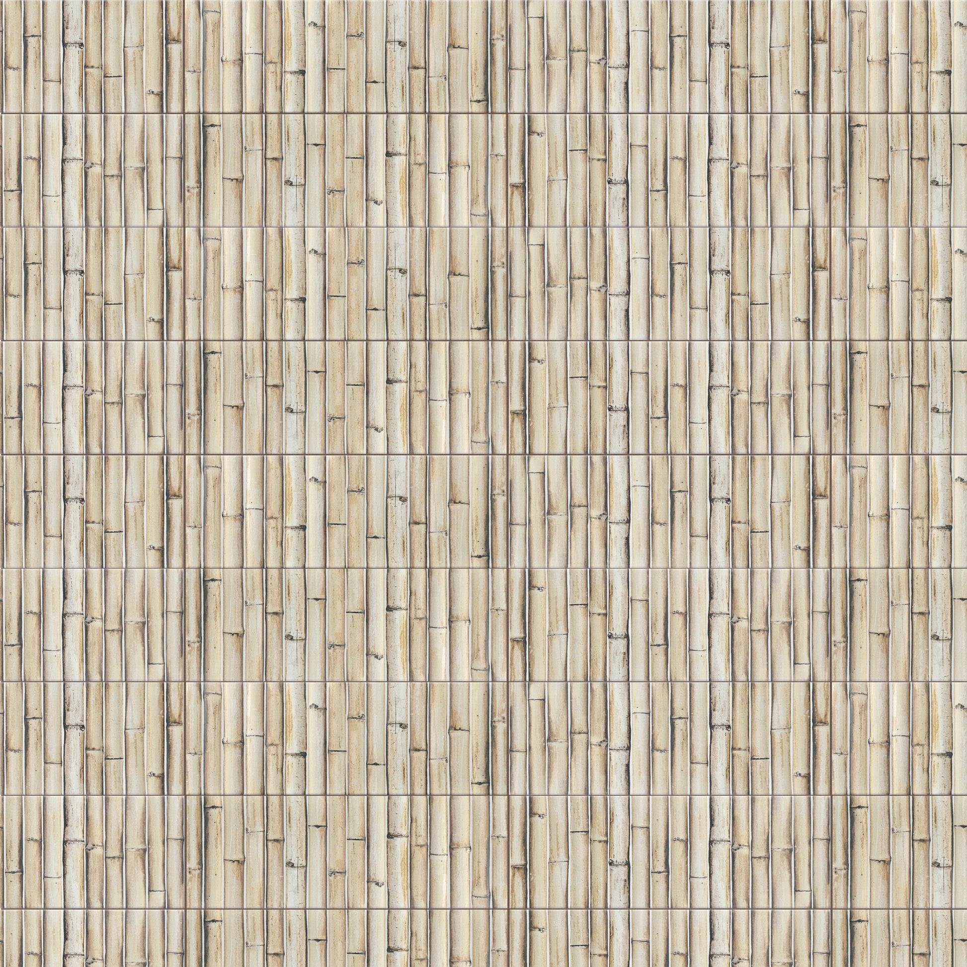 Affinity Tile Bamboo Haven Sandy White 6-in x 12-in Matte Ceramic Wood look Wall Tile product image