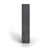 Valleywood Cabinetry 18-in W x 90-in H x 24-in D Ideal Gray Birch Pantry Ready To Assemble Plywood Cabinet (Flat Panel Shaker Door Style)