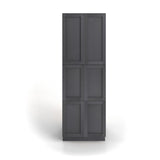 Valleywood Cabinetry 30-in W x 84-in H x 24-in D Ideal Gray Birch Pantry Ready To Assemble Plywood Cabinet (Flat Panel Shaker Door Style)