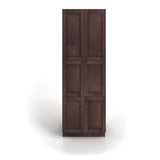 Valleywood Cabinetry 30-in W x 84-in H x 24-in D Rustic Hickory Pantry Ready To Assemble Plywood Cabinet (Flat Panel Shaker Door Style)