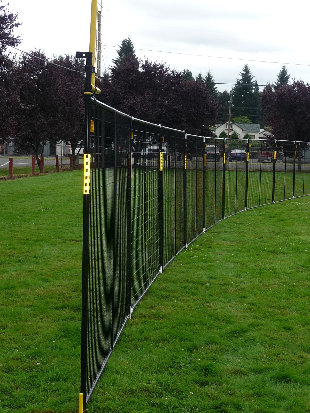 Perimeter Patrol 6-ft H x 7.25-ft L Multi-Purpose Steel Fence Panel