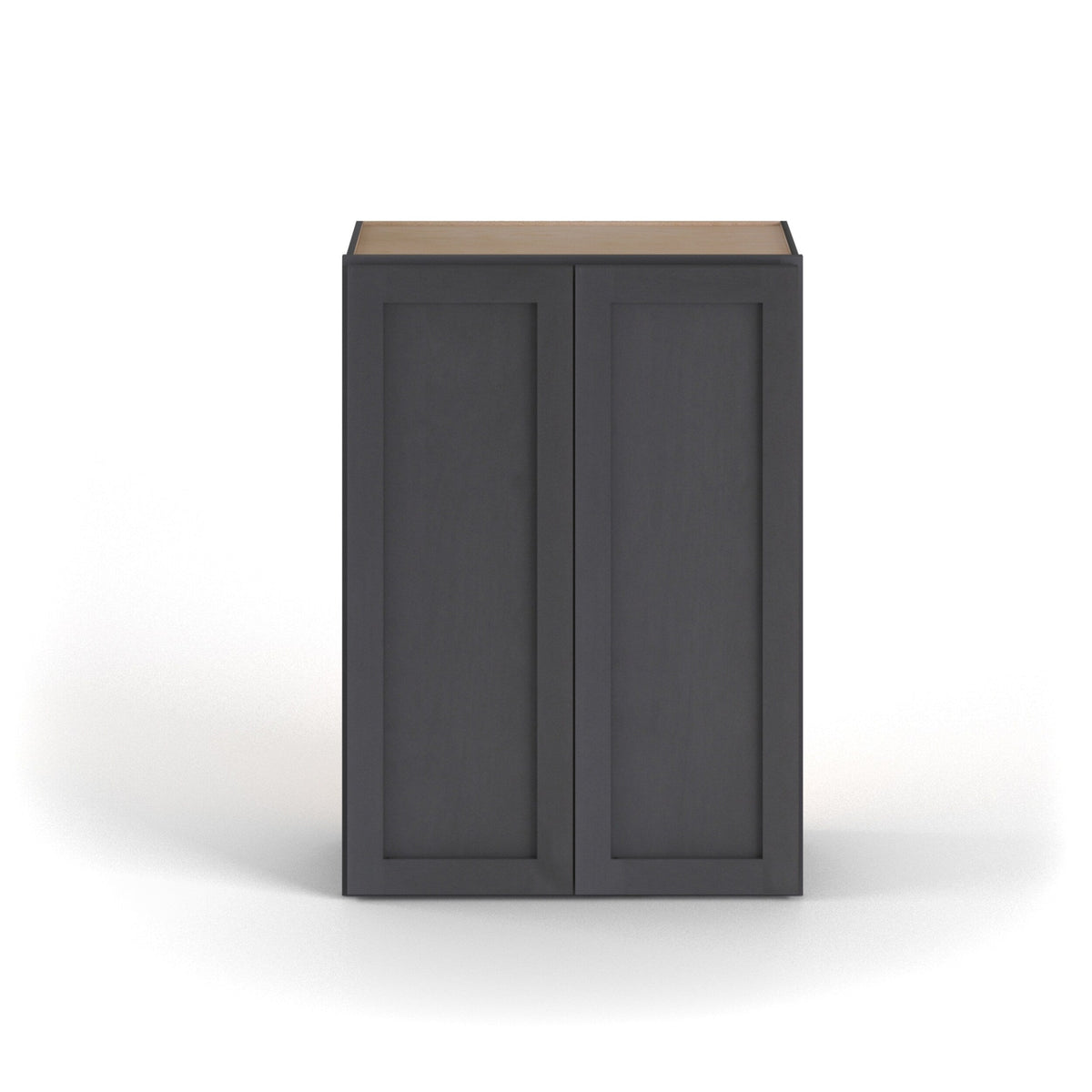 Valleywood Cabinetry 27-in W x 30-in H x 12-in D Ideal Gray Birch Wall Ready To Assemble Plywood Cabinet (Flat Panel Shaker Door Style)