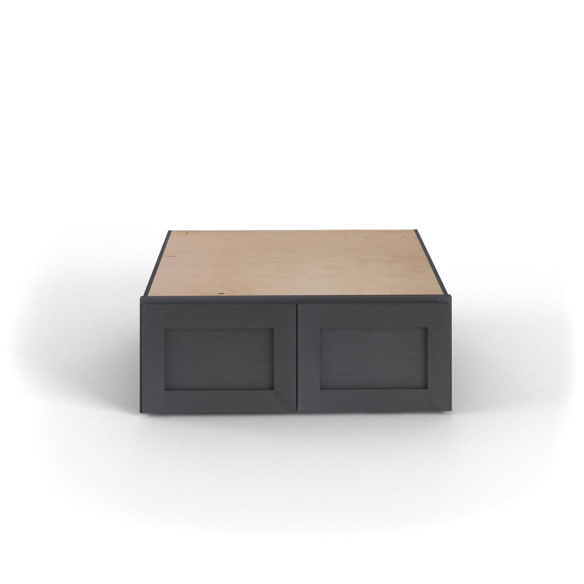 Valleywood Cabinetry 36-in W x 18-in H x 24-in D Ideal Gray Birch Wall Ready To Assemble Plywood Cabinet (Flat Panel Shaker Door Style)