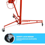 Maocao Hoom 13ft Drywall Lift 13-ft H x 53-in L x 53-in W Steel Drywall Lift