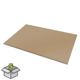 Sunlite 2-ft x 4-ft Corrugated Bronze Polycarbonate Roof Panels, 5-Pack