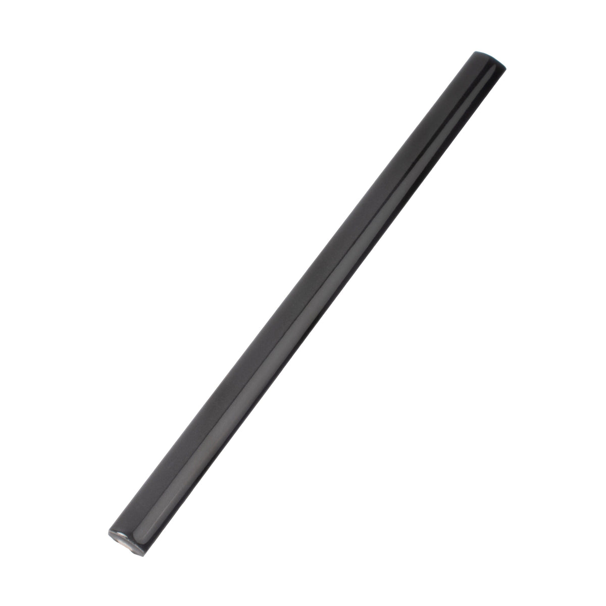 Apollo Tile Silken 10-Pack Black 1-in x 8-in Ceramic Pencil Tile (0.3-sq. ft/ Carton)