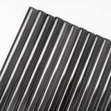 Apollo Tile Silken 10-Pack Black 1-in x 8-in Ceramic Pencil Tile (0.3-sq. ft/ Carton)