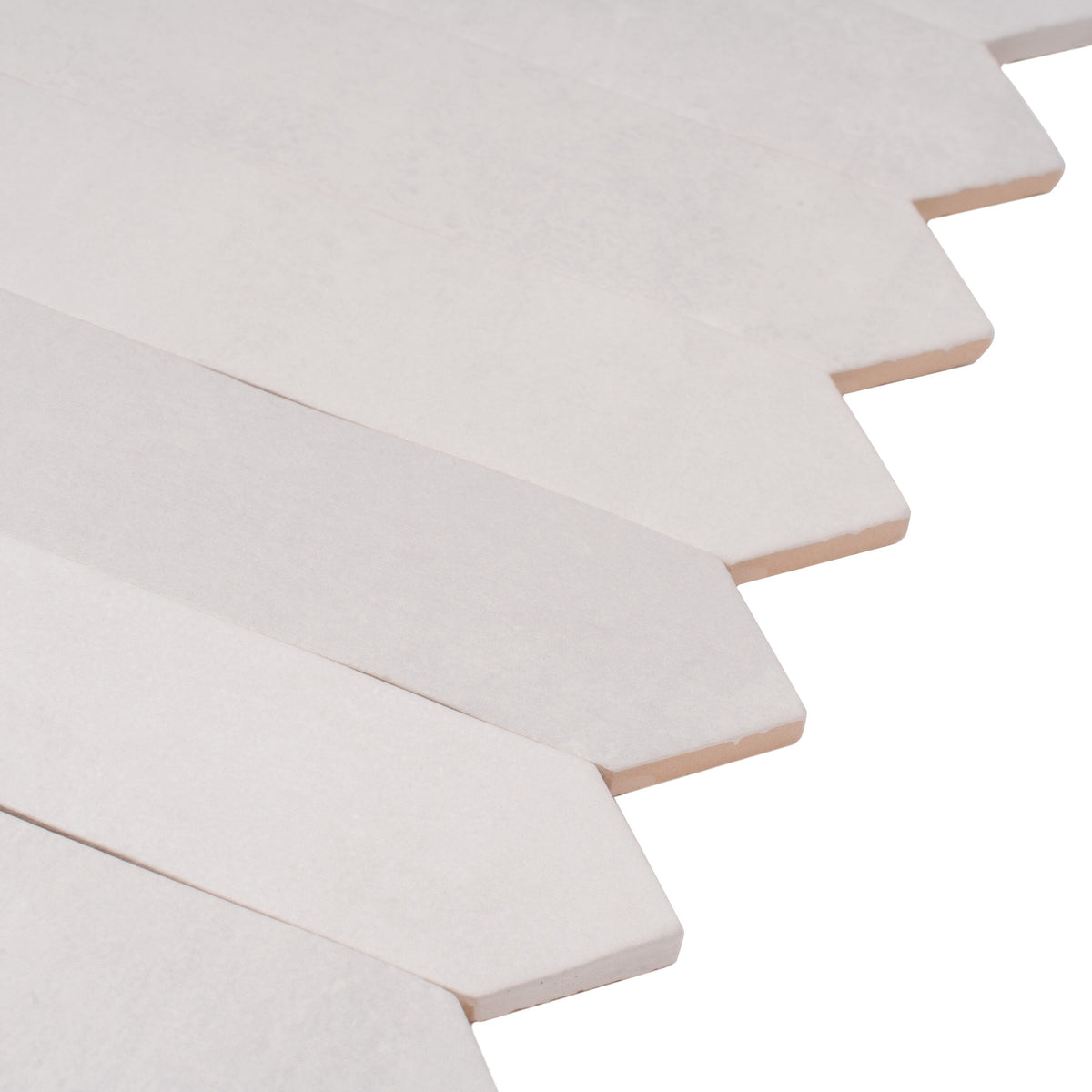 Apollo Tile Festa Pearl White 2-in x 10-in Matte Ceramic Stone Look Floor and Wall Tile (2.37-sq. ft/ Carton)