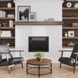 Apollo Tile Bois Maple 24-in x 48-in Matte Porcelain Chevron Wood Look Floor and Wall Tile (15.49-sq. ft/ Carton)