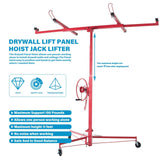 Maocao Hoom 11ft Drywall Lift 11-ft H x 115-in L x 61-in W Steel Drywall Lift