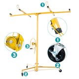Maocao Hoom 11ft Drywall Lift 11-ft H x 116-in L x 35.5-in W Steel Drywall Lift