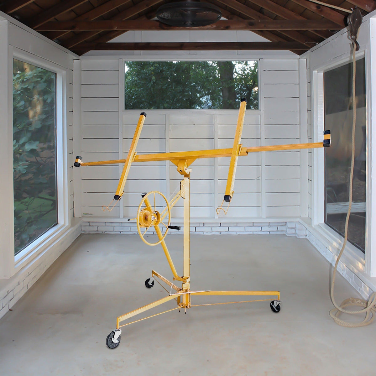 Maocao Hoom 11ft Drywall Lift 11-ft H x 116-in L x 35.5-in W Steel Drywall Lift