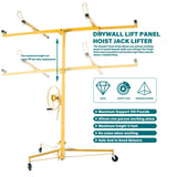 Maocao Hoom 11ft Drywall Lift 11-ft H x 116-in L x 35.5-in W Steel Drywall Lift