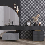 Apollo Tile Siena Gray 6-in x 6-in Matte Ceramic Stone Look Floor and Wall Tile (5.37-sq. ft/ Carton)