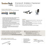 TimberTech CONCEALoc 0.25-in Black Hidden Deck Fastener
