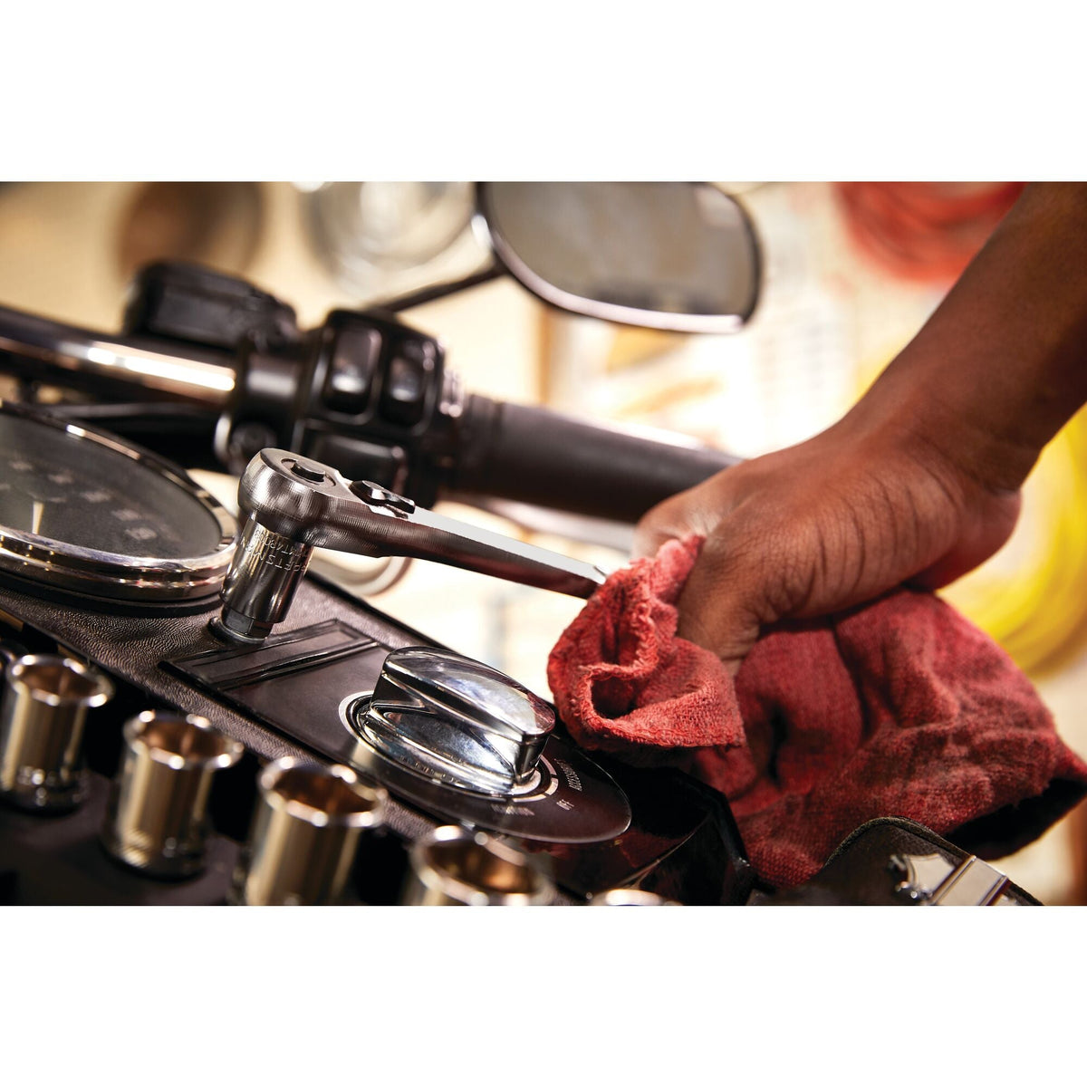 CRAFTSMAN 11-Piece Metric 3/8-in Drive 6-Point Shallow Socket Set