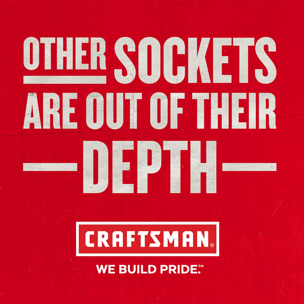 Craftsman 5/32 in. SAE 6 Point Shallow Socket - 1/4 in. Drive
