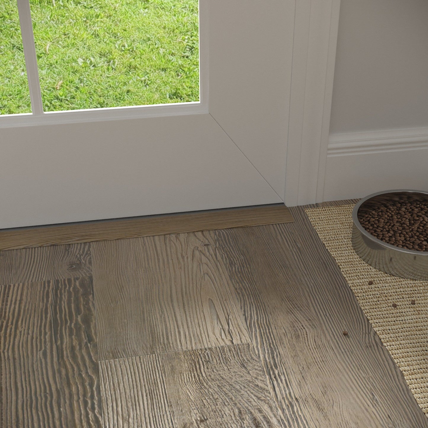 CALI Point Break Pine 1.39-in x 72.83-in Vinyl Floor Threshold