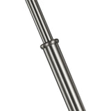 Progress Lighting Bonita 6-Light Brushed Nickel Transitional Chandelier
