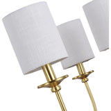 Progress Lighting Bonita 6-Light Satin Transitional Chandelier