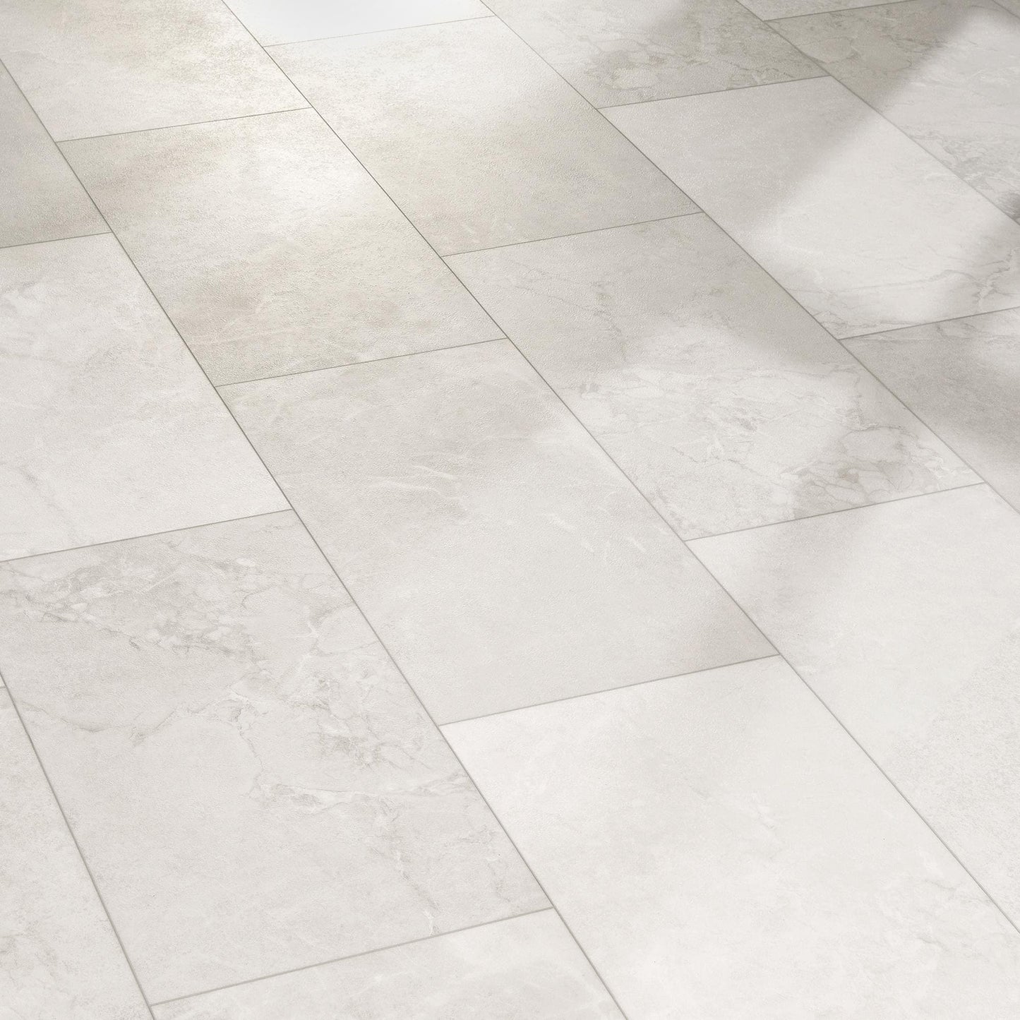 Mohawk Elite Ice Cap 12-in x 24-in Waterproof Interlocking Luxury Vinyl Tile Flooring (24.03-sq ft Carton)