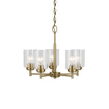 Kichler Winslow 5-Light Gold Industrial Chandelier