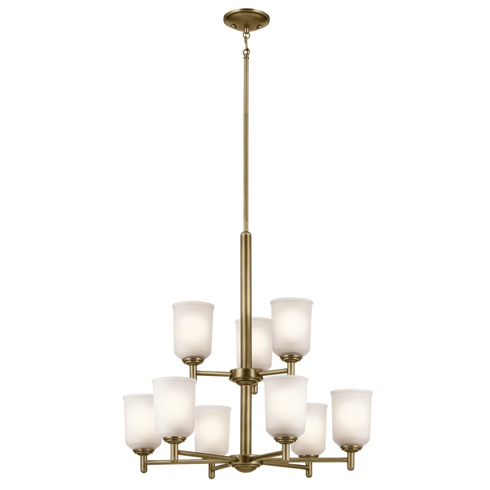 Kichler Shailene 9-Light Gold Traditional Chandelier