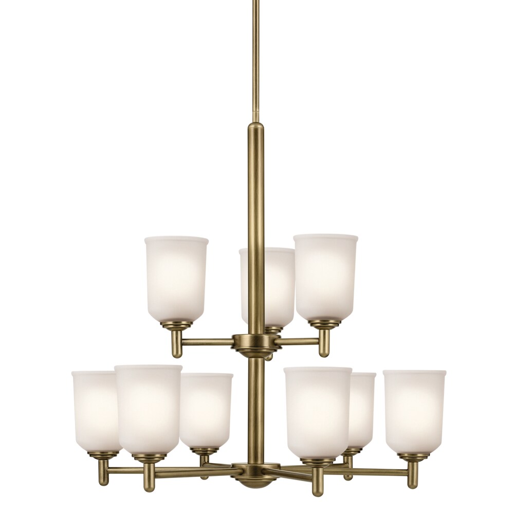 Kichler Shailene 9-Light Gold Traditional Chandelier