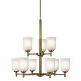 Kichler Shailene 9-Light Gold Traditional Chandelier