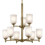 Kichler Shailene 9-Light Gold Traditional Chandelier