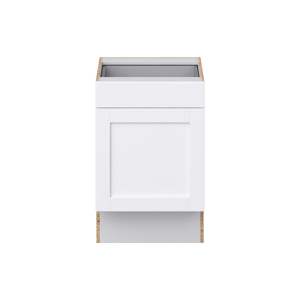 Hugo&Borg Rosemont 21-in W x 34.5-in H x 24-in D Glacier White Base Fully Assembled Cabinet (Recessed Panel Shaker Door Style)